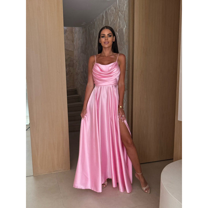 Ladies Elegant Evening Dress Long to the Floor Lune London