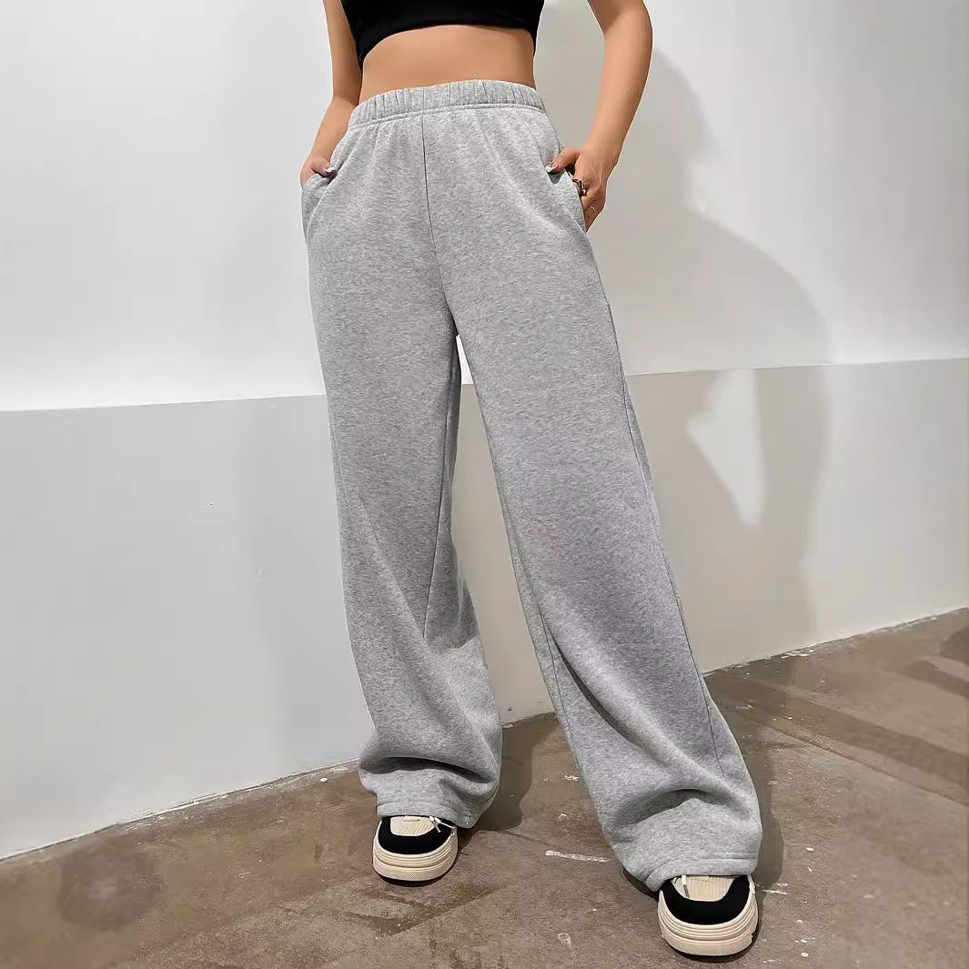 Lune London | Women's Comfortable High-Waist Leisure Pants with Wide Cut
