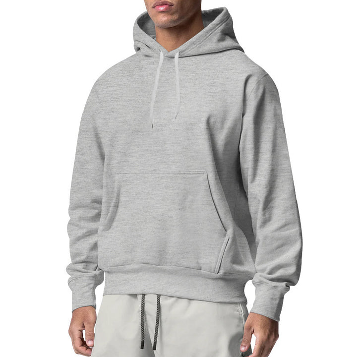 Men's hoodie with practical kangaroo pockets and comfortable fit Lune London