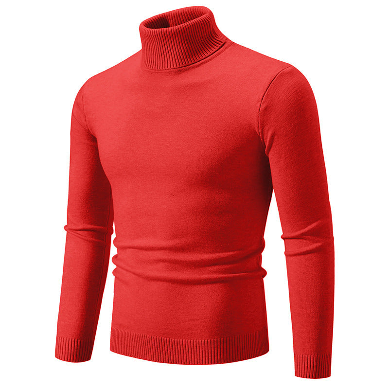 Men's Turtleneck Sweater Made Of High-Quality Cotton with A Pleasant Wearing Feel Lune London