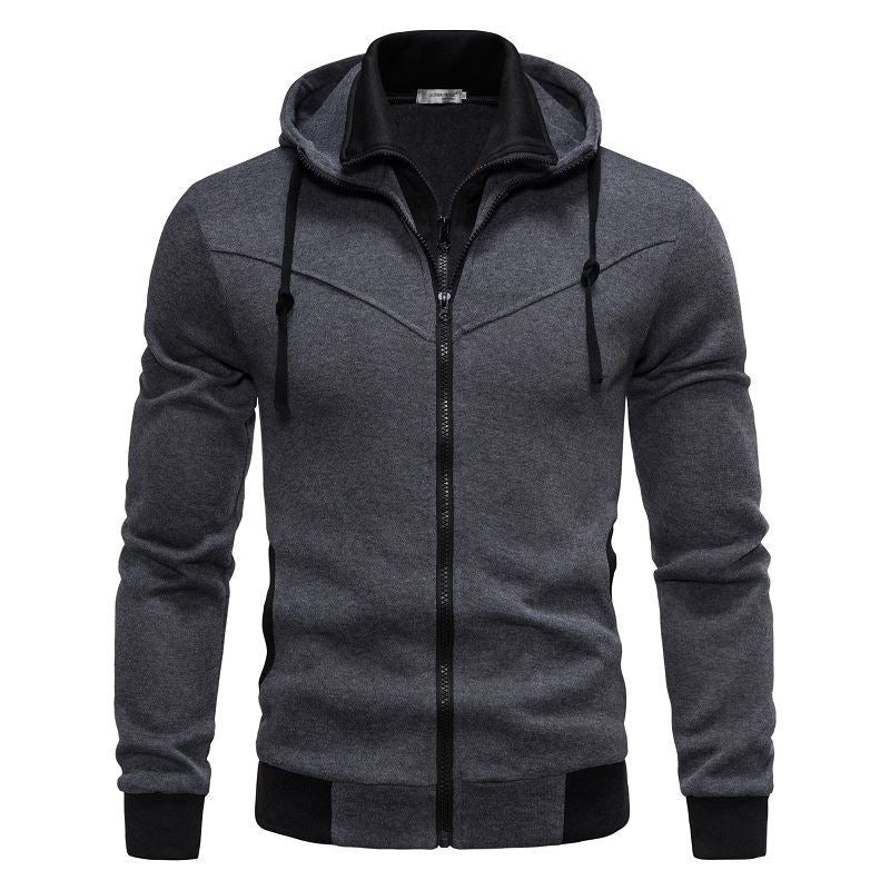 Men's sports hoodie with a modern cut and practical zip pockets Lune London