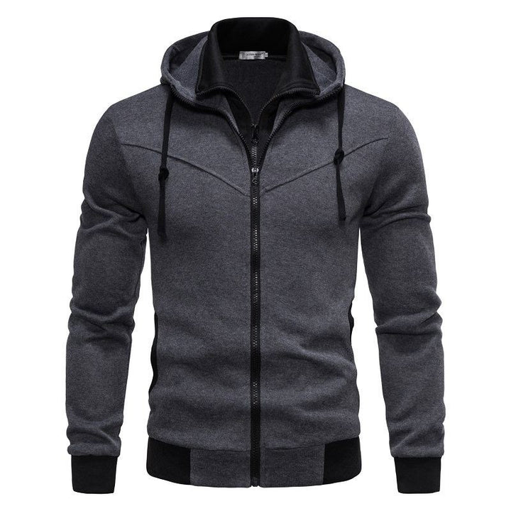 Men's sports hoodie with a modern cut and practical zip pockets Lune London