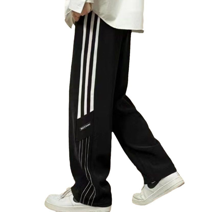 Men's sporty leisure pants with modern side details Lune London