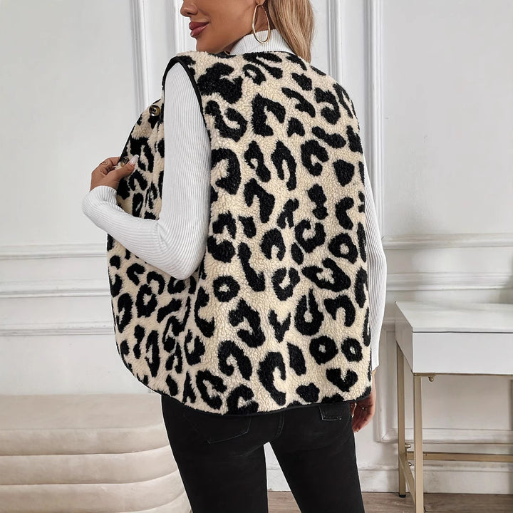 Ladies Cozy Fleece Vest Leo Lune London