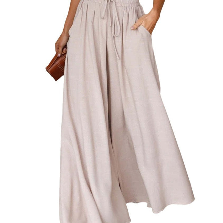 Women Wide Fluid Pants Lune London