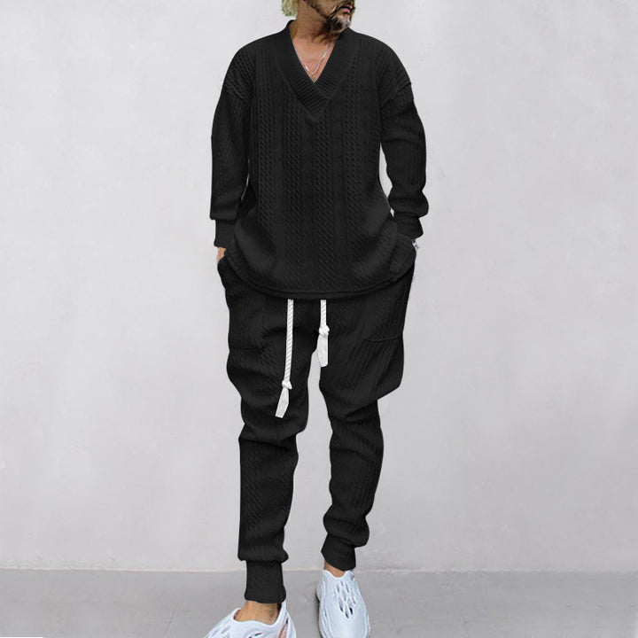 Men Knitted Sweater and Jogging Suit Lune London