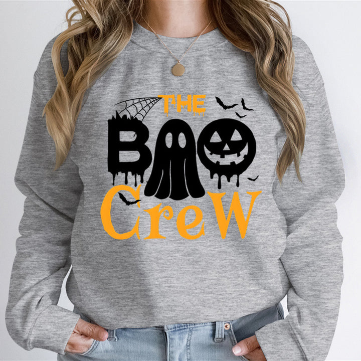 Sweatshirt pour femmes avec thème d'Halloween et impression graphique créative Chic & Stil