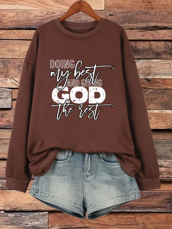 Pull femme avec motif personnalisé Chic & Stil