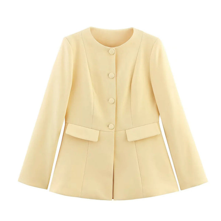 Modern blazer jacket for women with textured design Lune London