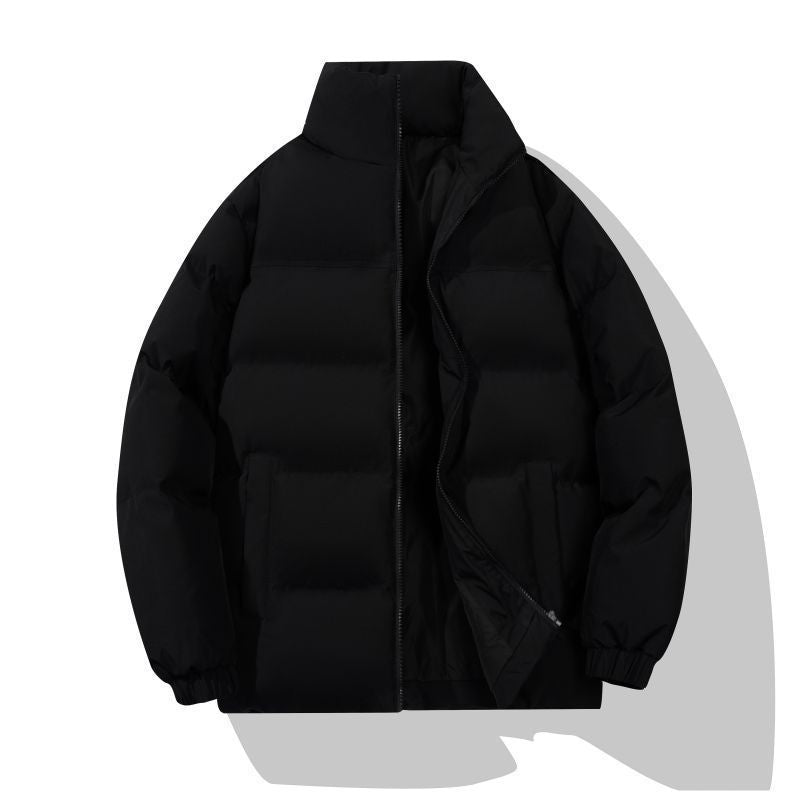 Insulated quilted jacket for men with high collar Lune London