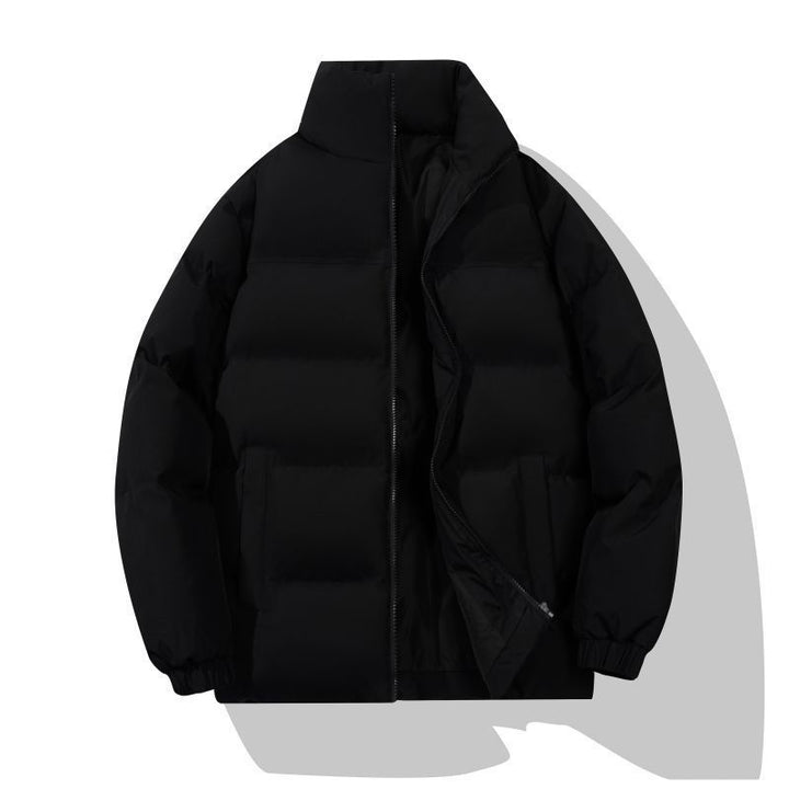 Insulated quilted jacket for men with high collar Lune London