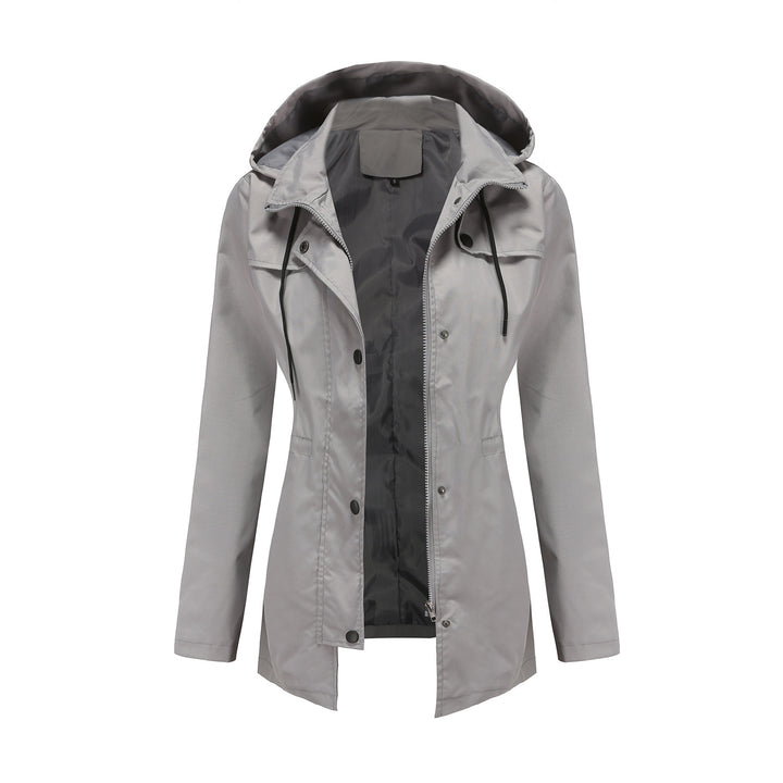 Waterproof leisure jacket for women with adjustable hood Lune London