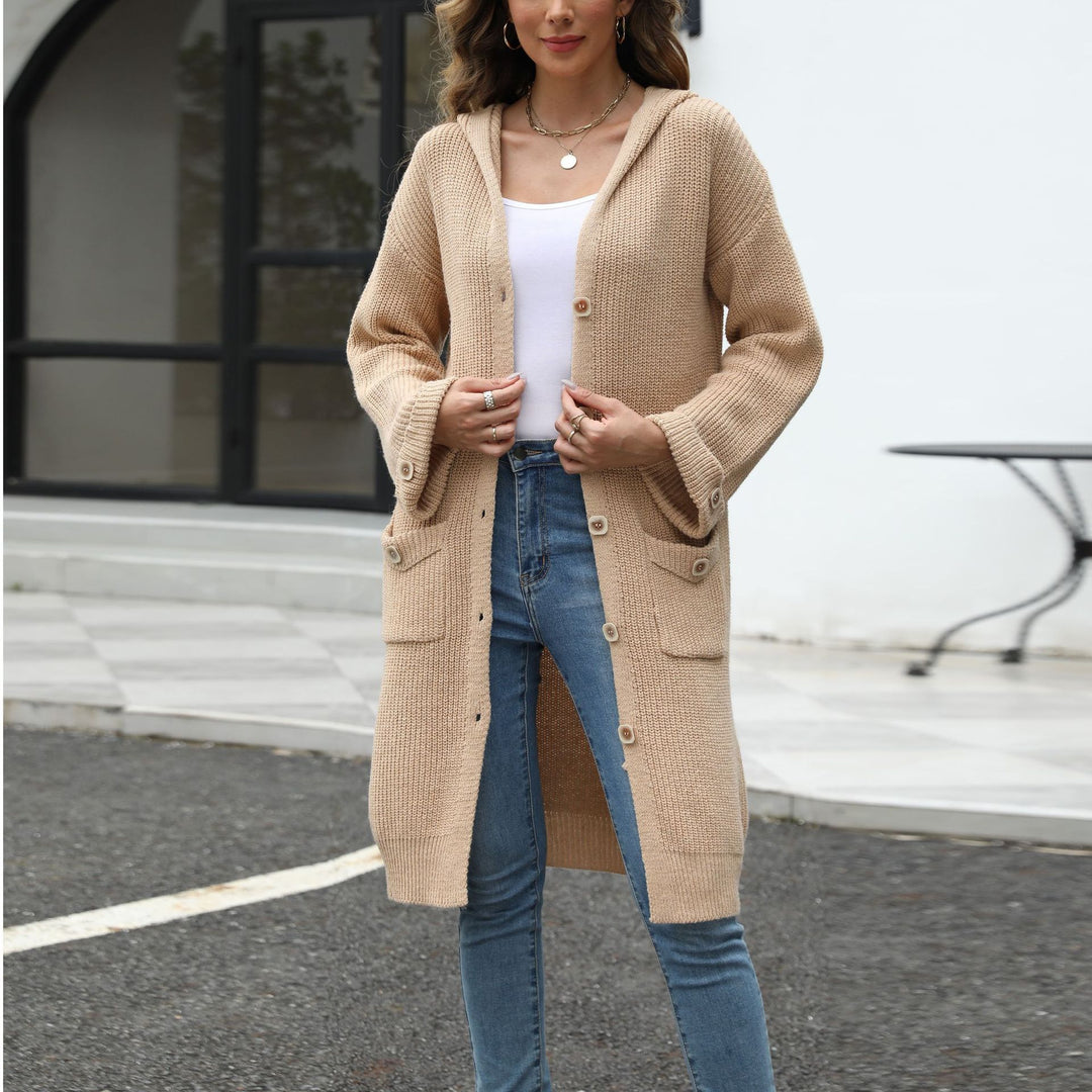 Casual sweater for women with button details and relaxed fit Lune London
