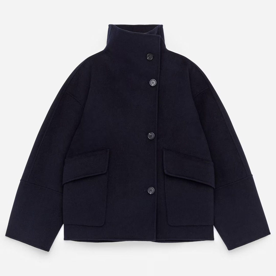 Ladies Oversized Chic Wool Jacket