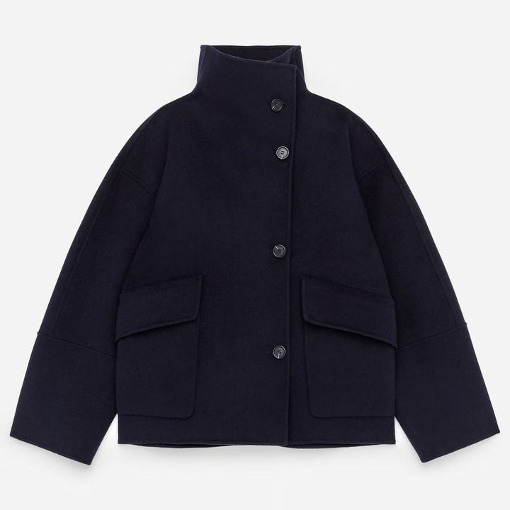 Ladies Oversized Chic Wool Jacket