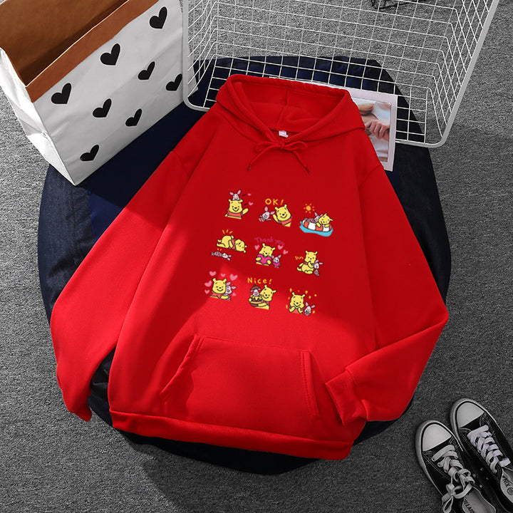 Women's hoodie with cute pattern Chic & Stil