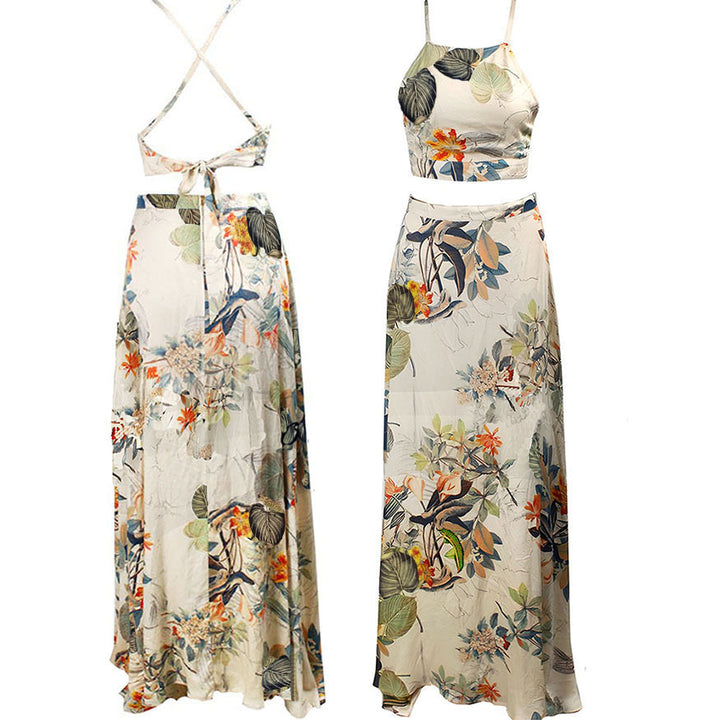 Ladies Floral Two-Piece Set Lune London