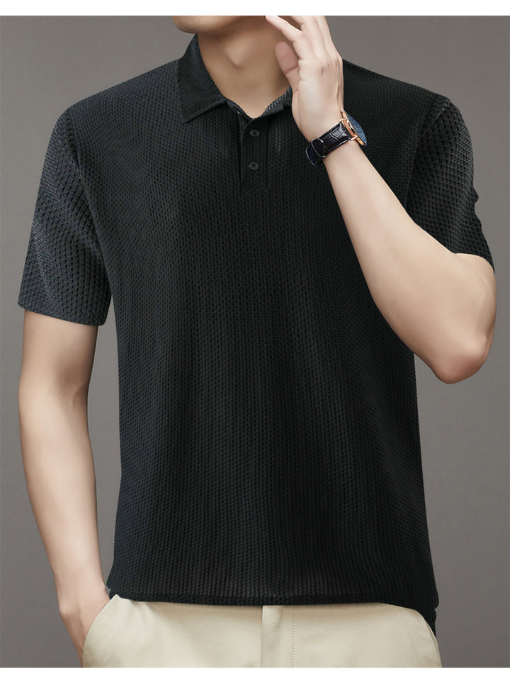 Men's Chic Structured Polo and Style