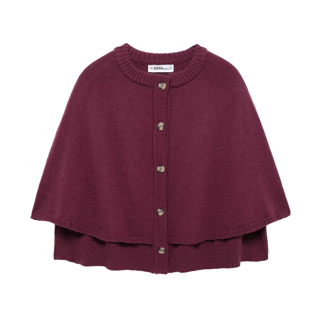 Lune London women's knitted poncho