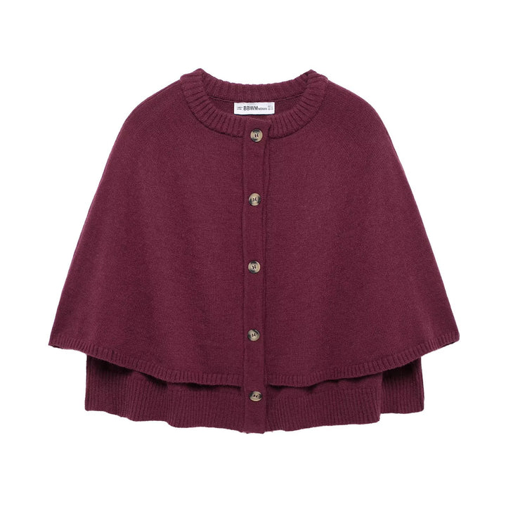 Lune London women's knitted poncho