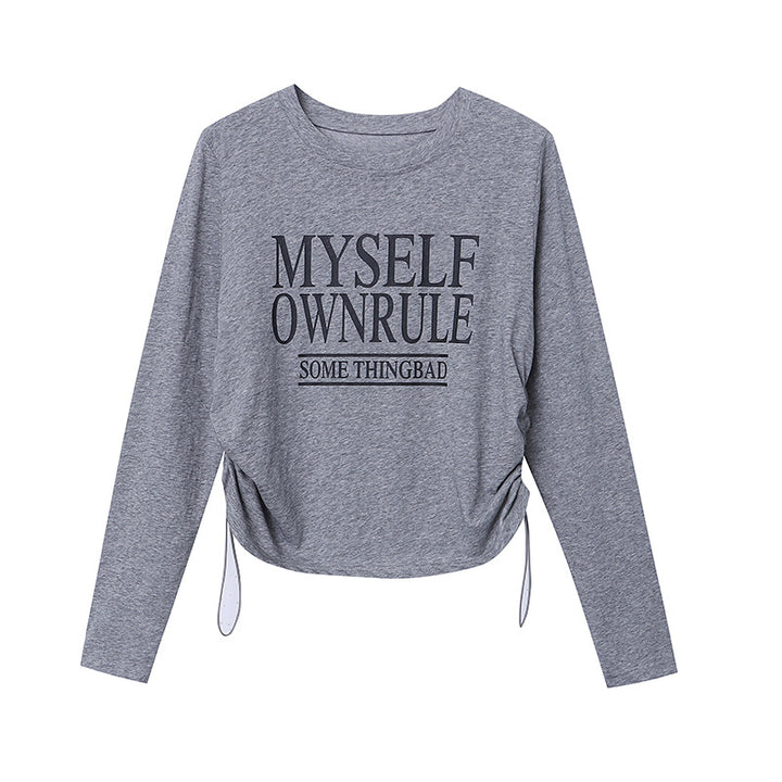 Women's Casual Long Sleeve Shirt with Eye-catching Graphic Print Chic & Stil