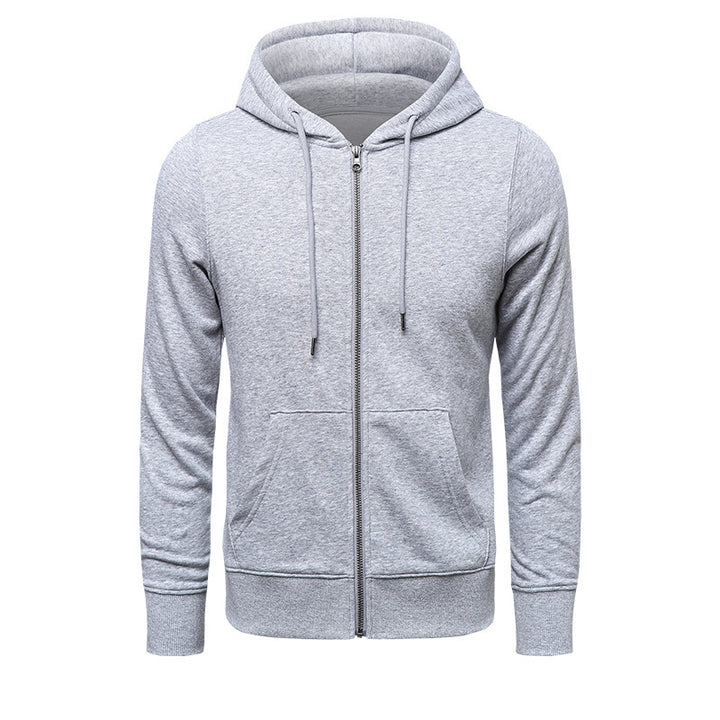 Men's zip hoodie comfortable with practical pockets Lune London
