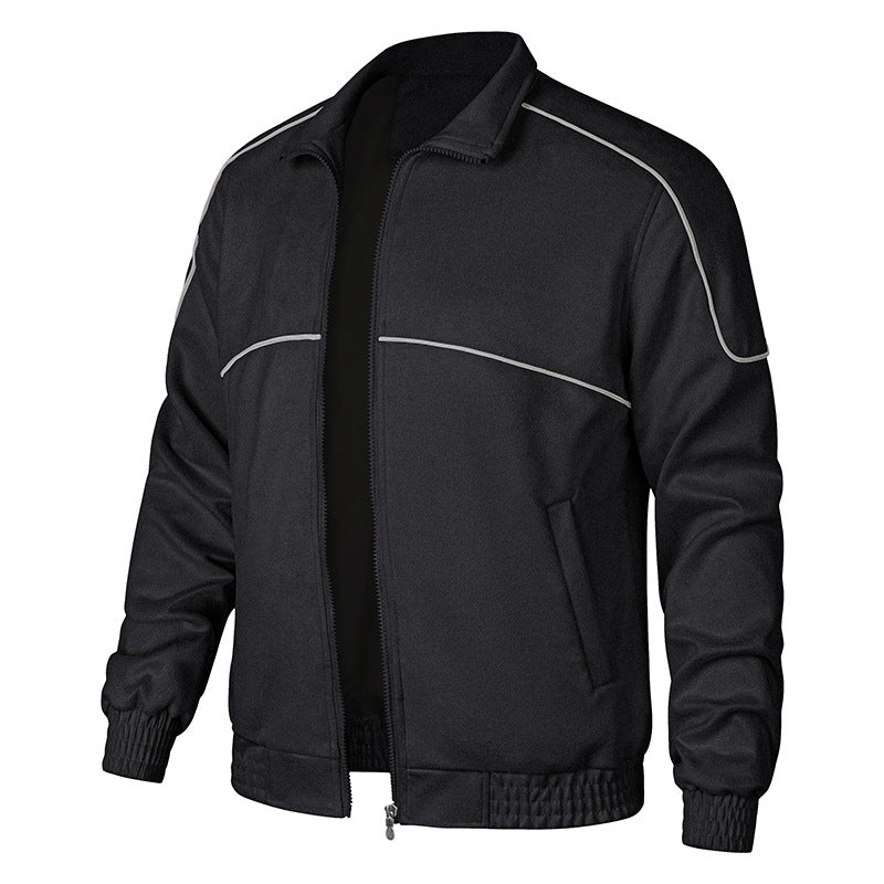 Elegant transitional jacket for men with elastic cuffs Lune London