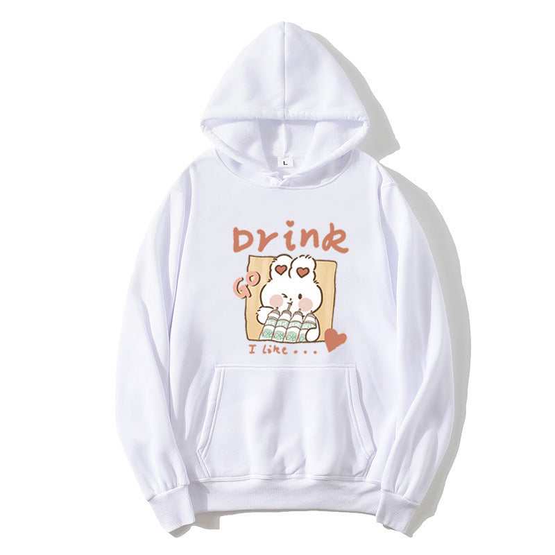 Women's hoodie with cute kitten motif Chic & Stil