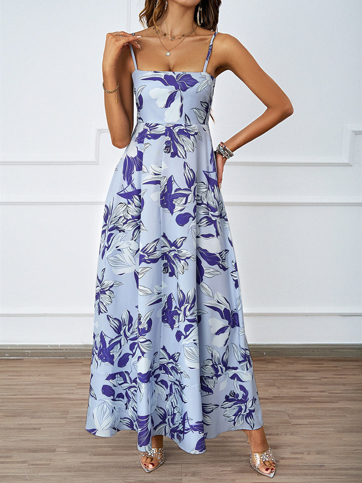 Maxi dress for women with graphic pattern Chic & Stil
