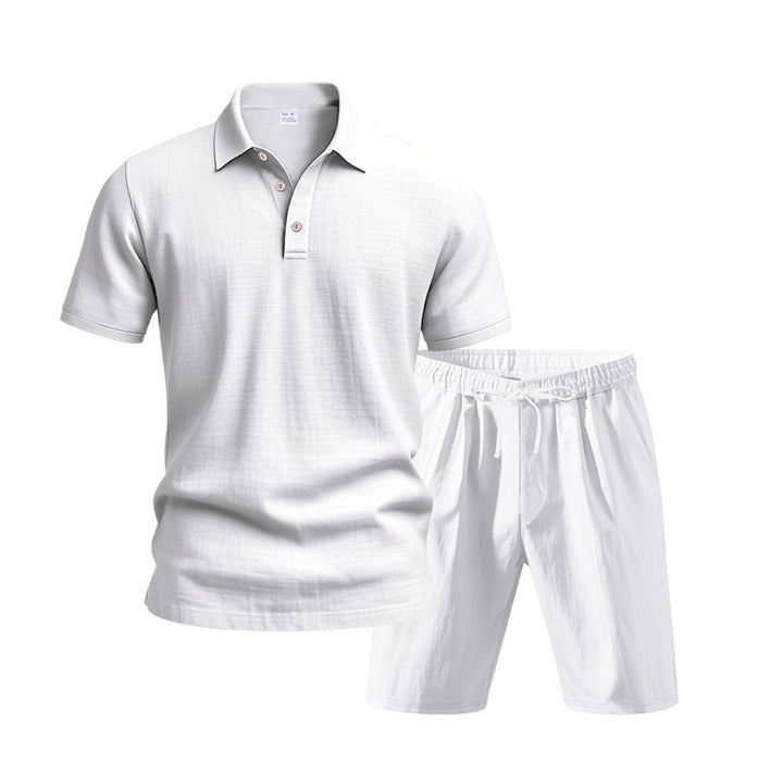 Tenue de loisirs pour hommes avec polo et shorts Lune London