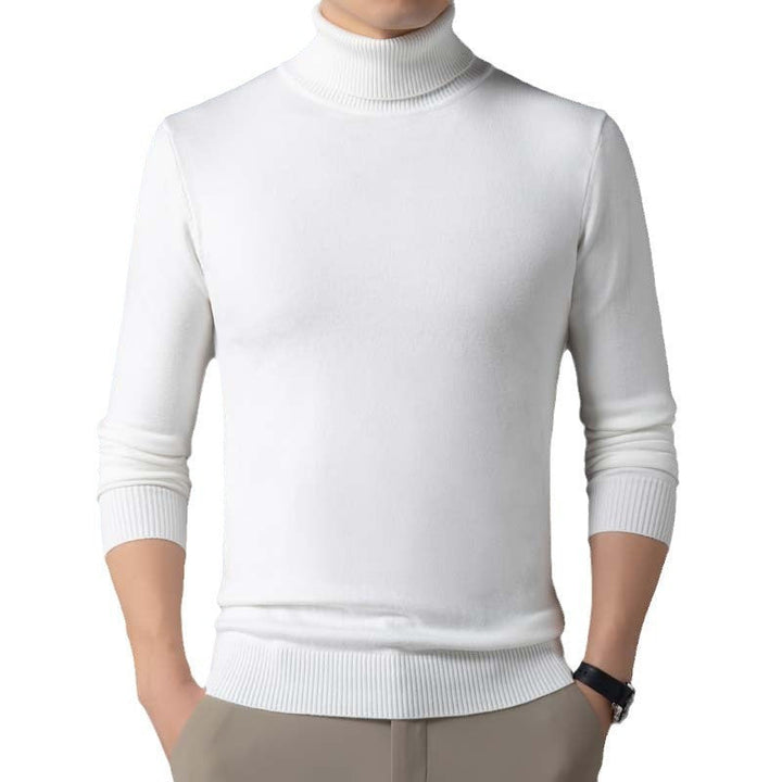 Lune London | Men's fitted sweater with turtleneck