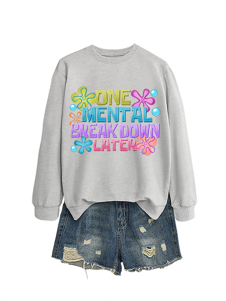 Sweatshirt pour femmes avec imprimé créatif Chic & Stil
