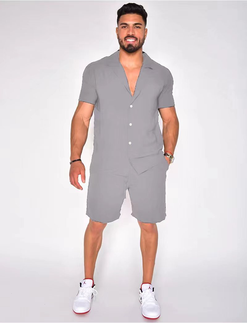 Short Sleeve Shirt for Men Set Lune London