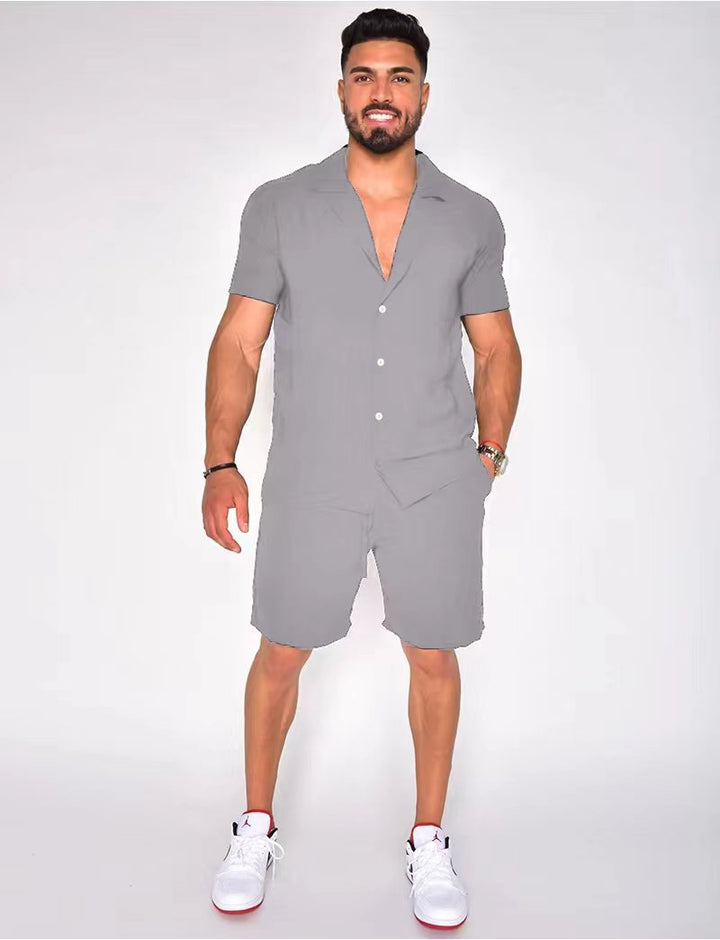 Short Sleeve Shirt for Men Set Lune London