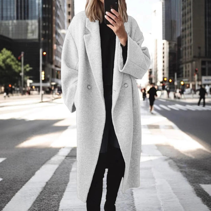 Ladies Oversized Chic Wool Coat