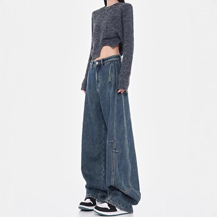 Women's Loose Denim Pants Lune London