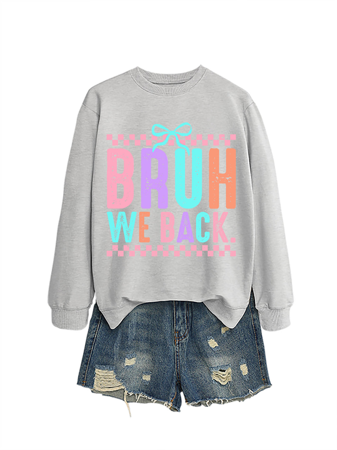 Sweatshirt pour femmes avec impression joyeuse et coupe confortable Chic & Stil