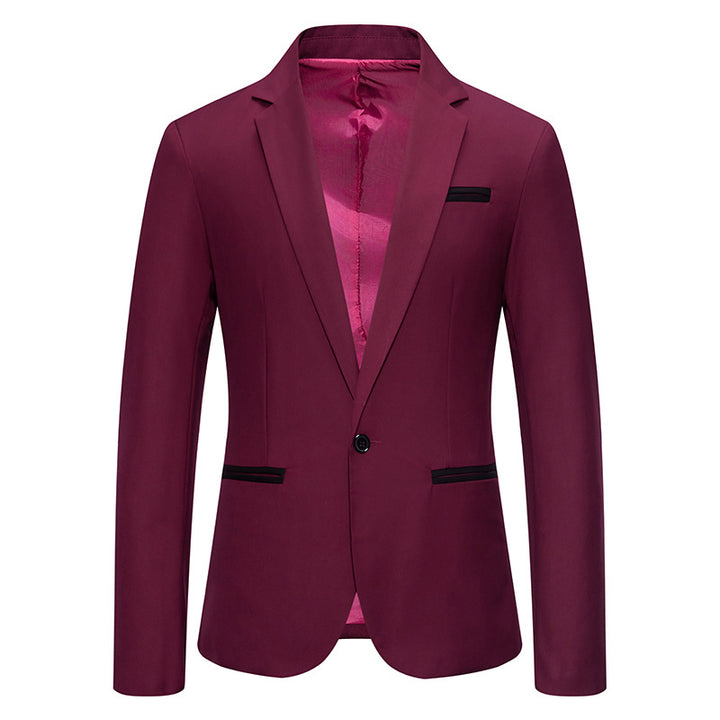 Elegant men's jacket with a modern cut and delicate Lune London accents