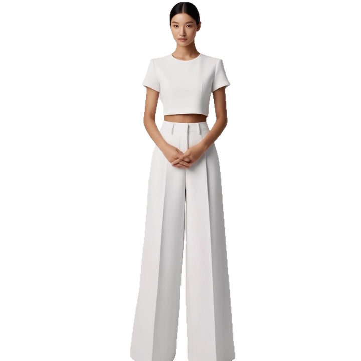 Wide culottes for women with a striking knot detail Lune London