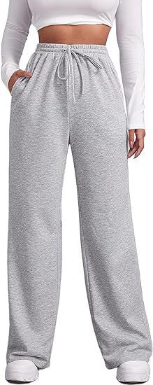 Women's casual leisure pants with a wide cut and elastic waistband Chic & Stil