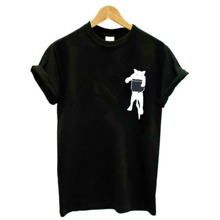 T-shirt élégant pour femmes avec design graphique créatif Chic & Stil