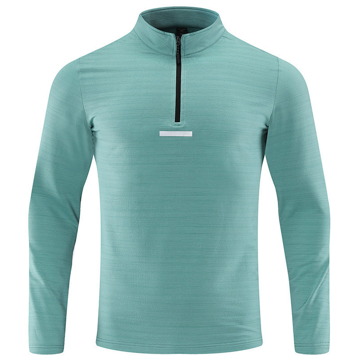 Functional pullover for women with high collar and half-zip Lune London
