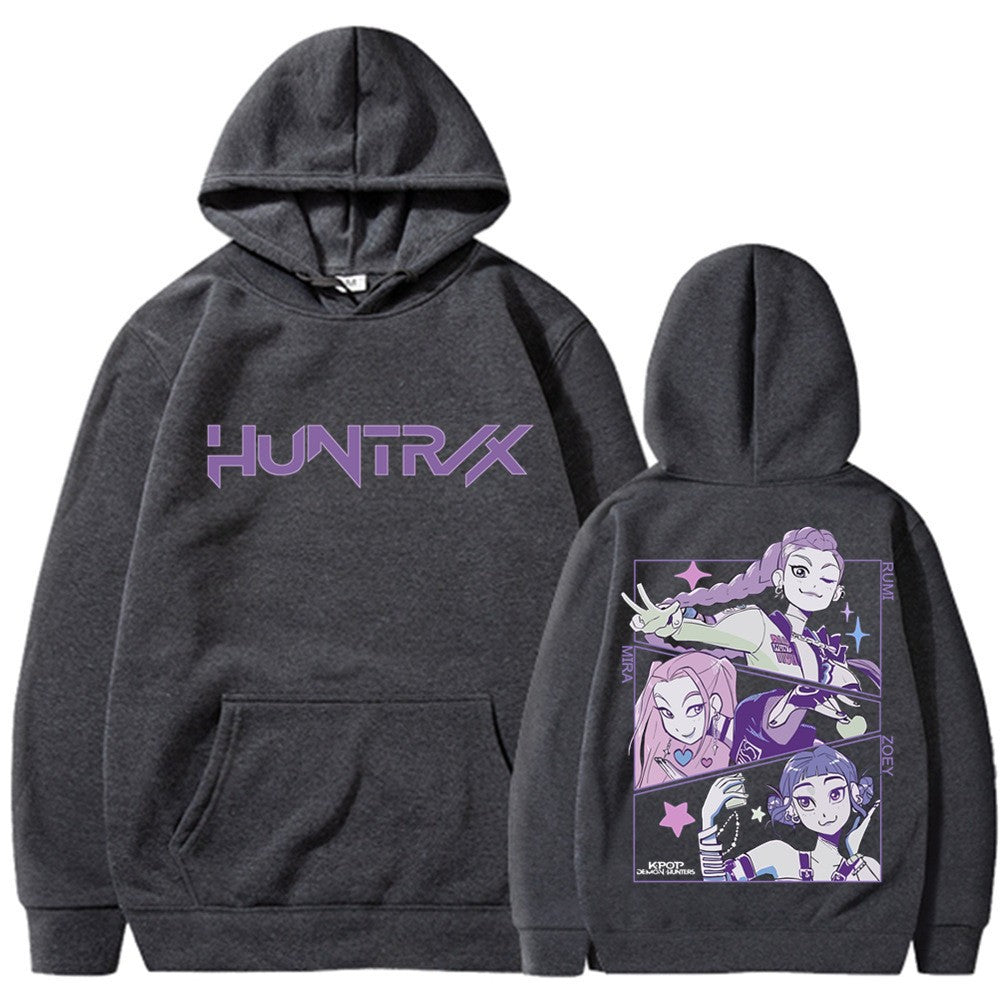 Women's hoodie with artistic anime print Chic & Stil