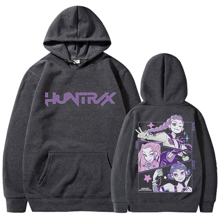 Women's hoodie with artistic anime print Chic & Stil