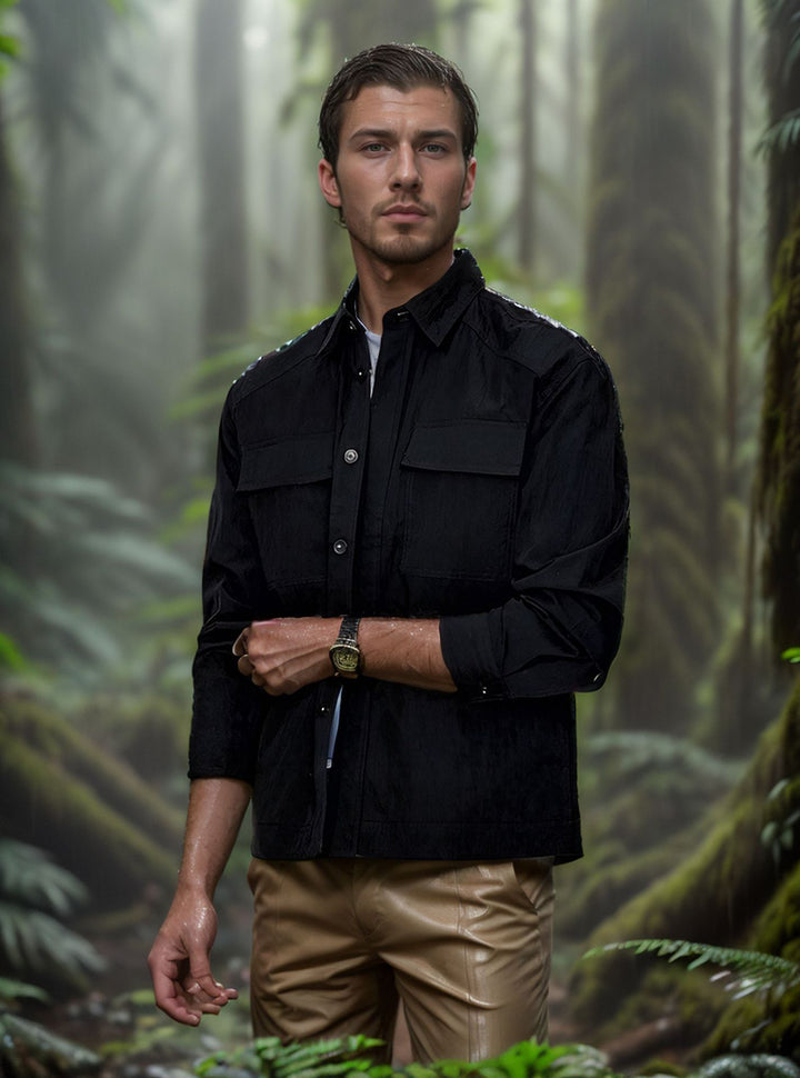 Casual summer jacket for men with wind protection Lune London