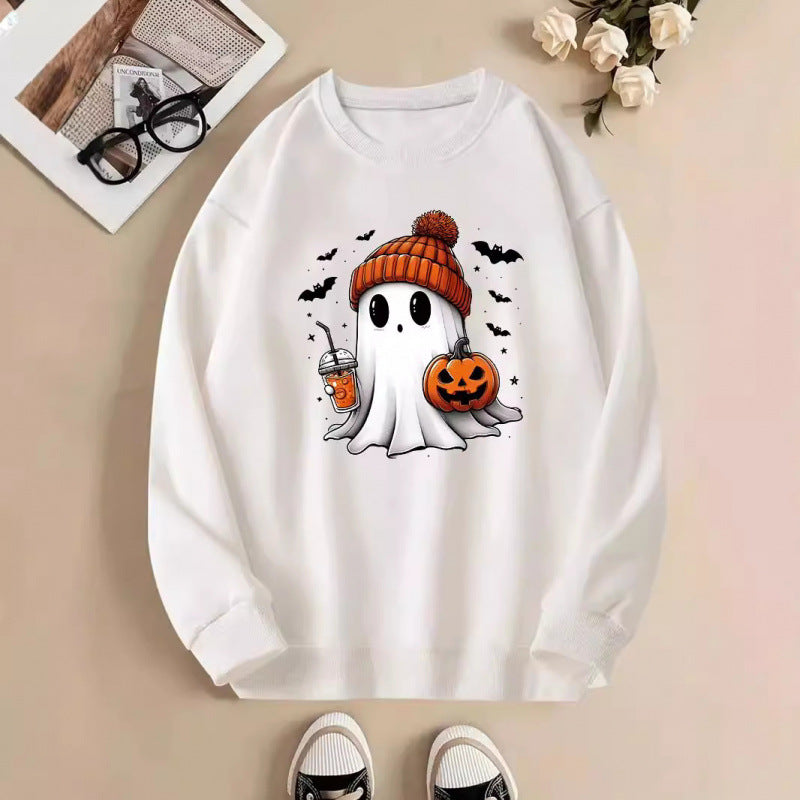 Women’s sweatshirt with Halloween motif Lune London