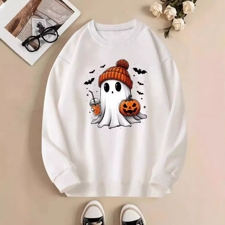 Women’s sweatshirt with Halloween motif Lune London