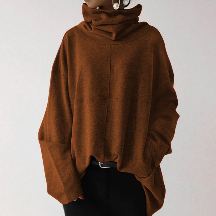 Lune London | Trendy solid-color turtleneck sweater