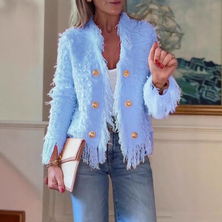 Trendy fringed jacket for women Lune London