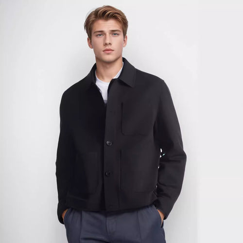 Trendy utility jacket for men with practical pockets Lune London